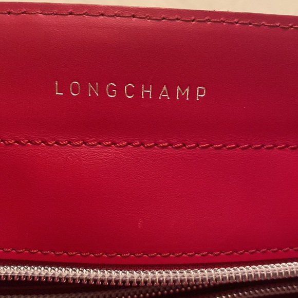 LONGCHAMP HONORÉ 404 leather tote in ruby. - Picture 4 of 16